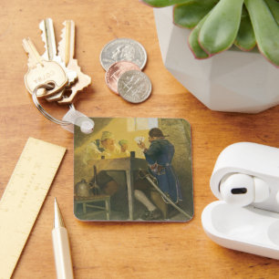 Llavero En las Cartas en la Jaula de Cluny por NC Wyeth