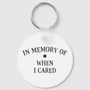 Llavero En Memoria De Cuando Me Importa