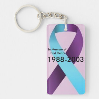 Llavero En memoria de Jarid Henry Keychain