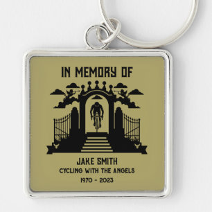 Llavero En Memoria De Un Funeral Ciclista