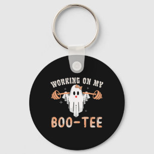 Llavero En mi Bootee Ghost Boo Gym Halloween divertido