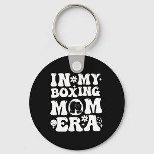 Llavero En mi Boxeo Mamá Era Mamá Juego de Vida Día Vibes 