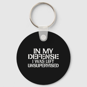 Llavero En mi defensa me quedé sin supervisión por diversi