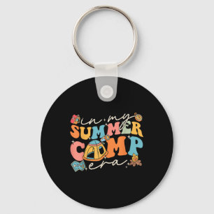 Llavero En Mi Era de Campamento de Verano Retro Campista d