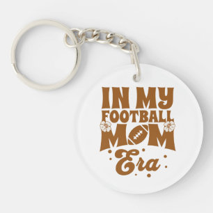 Llavero En Mi Era de Mamá de Fútbol