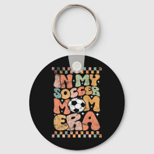 Llavero En Mi Era De Mamá De Fútbol Mama Groovy Vida