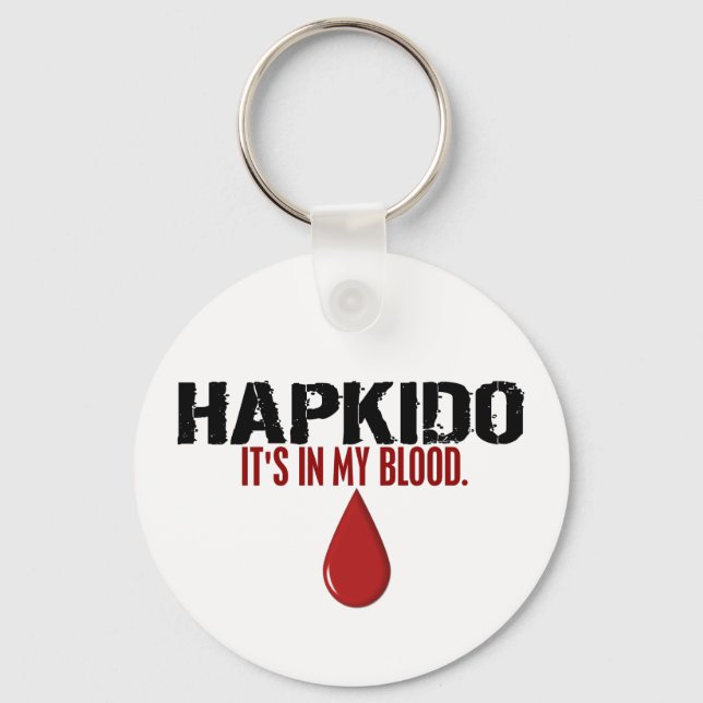 Llavero En mi HAPKIDO sanguíneo (Anverso)