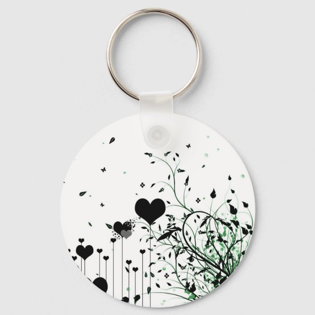 Llavero En mi jardín... keychain (Anverso)