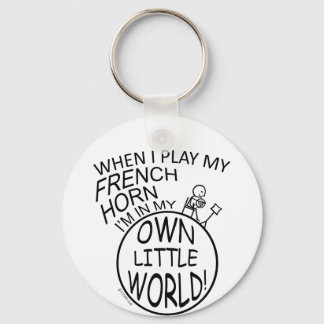 Llavero En mi propio pequeño mundo, Cuerno Francés
