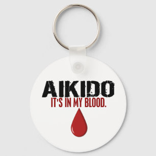 Llavero En mi sangre AIKIDO