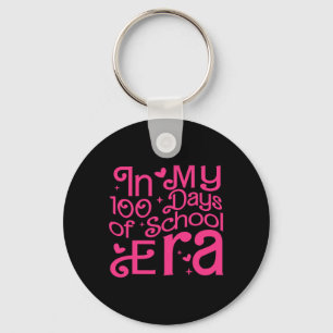 Llavero En Mis 100 Días De Época Escolar Retro 100º Día De