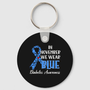 Llavero En Noviembre Nosotros Llevamos Azul Conciencia de