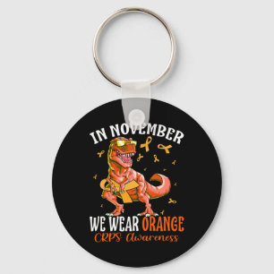 Llavero En Noviembre, Usamos Conciencia De Cinta Naranja C