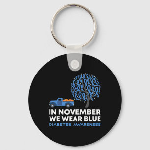 Llavero En Noviembre Usamos El Camión Azul T1d Diabetes Aw