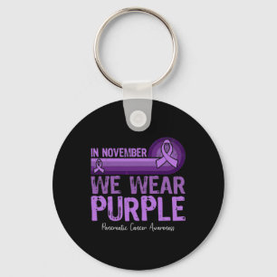 Llavero En Noviembre Vivimos El Cáncer Pancreático Morado 