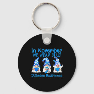 Llavero En Noviembre Vivimos Gnomas Azules Diabetes T1d Co