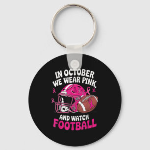 Llavero En Octubre Usamos Awa El Cáncer De Fútbol Rosado