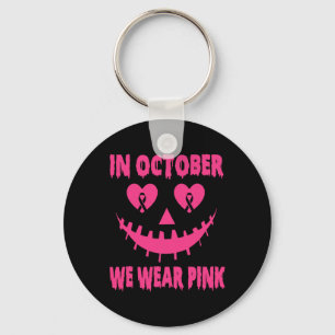 Llavero En Octubre Usamos El Halloween De Cáncer De Mama R