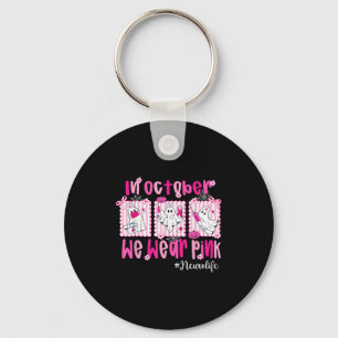Llavero En Octubre Usamos Neuro Rosa Vida Neuro Nurse Bre