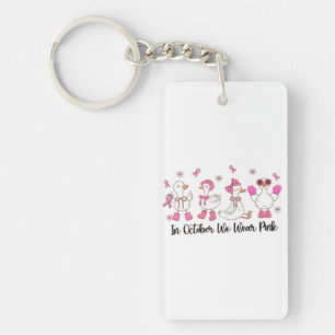Llavero En Octubre, Usamos Un Diseño De Pato Rosa 🎀 🦆 💗