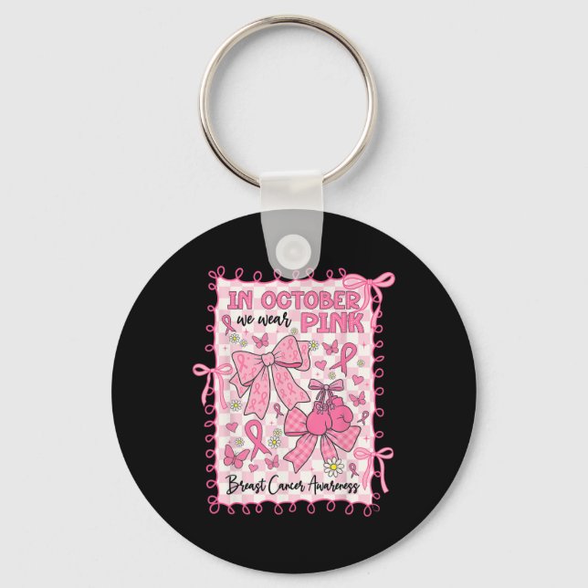 Llavero En Octubre Usamos Una Compañía De Concienciación S (Anverso)