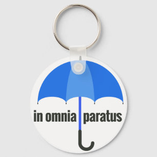 Llavero en omnia paratus keychain