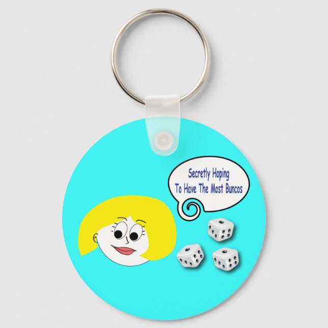 Llavero En Secreto Esperando Tener La Mayoría De Buncos (Anverso)