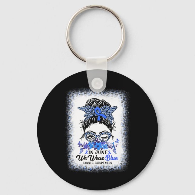 Llavero En Septiembre Usamos El Desorden De Concienciación (Anverso)