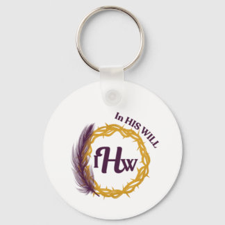 Llavero En su cadena de claves de testamento