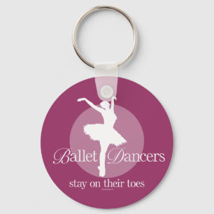 Llavero En sus dedos de los pies (Ballet) Keychain