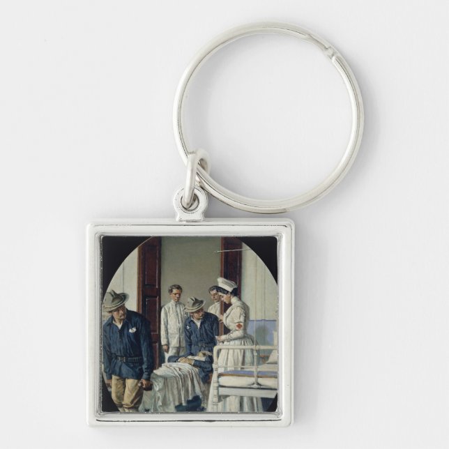 Llavero En un hospital militar (Frente)