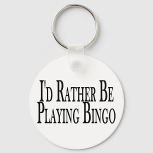 Llavero En Vez De Jugar Al Bingo