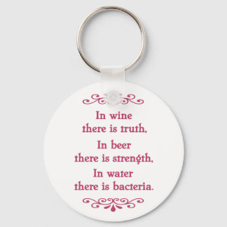 Llavero En Vino Veritas -cf-L