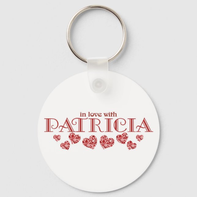 Llavero Enamorado de Patricia (Anverso)