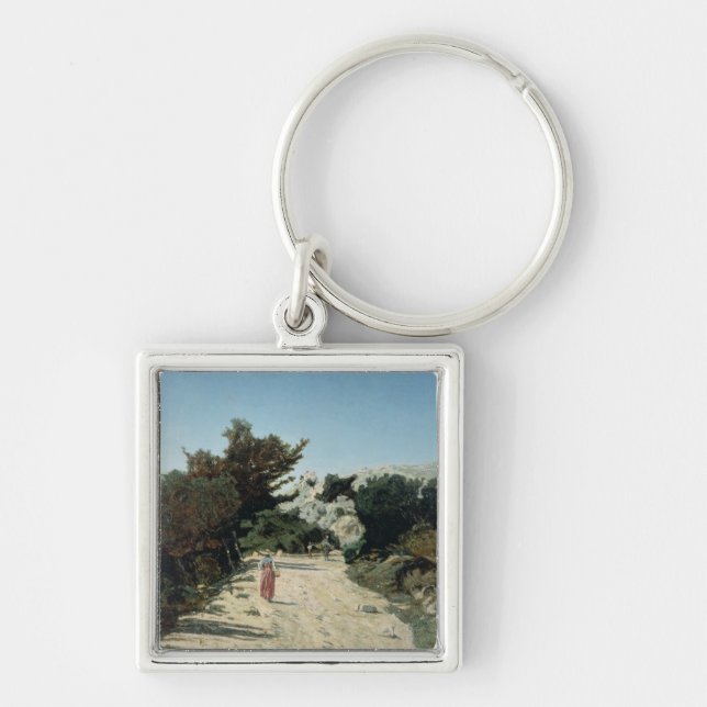 Llavero Encamine a de la Gineste, cerca de Marsella, 1859 (Frente)