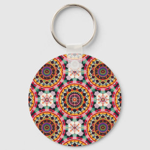 Llavero Encantador patrón de Mandala