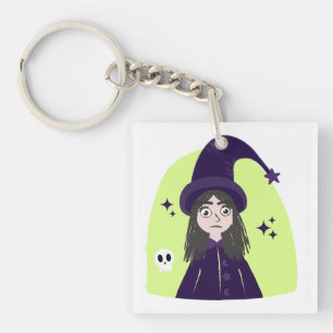 Llavero Encantadora Bruja Enfadada Adorable