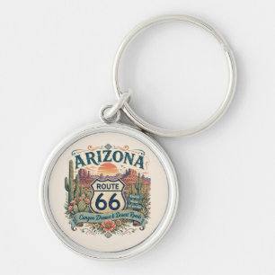 Llavero Encanto Boho del Desierto Ruta 66 Cañón