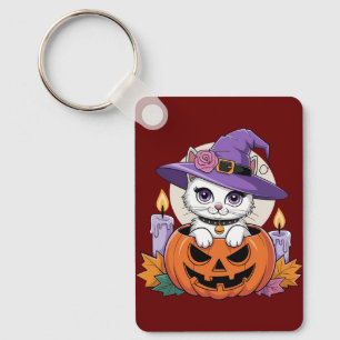 Llavero Encanto del gato de octubre