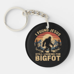 Llavero Encontré a Jesús todavía buscando a Bigfoot