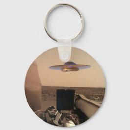 Llavero Encuentro de Saucer de OVNI de Mars InSight Alien