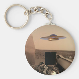 Llavero Encuentro de Saucer de OVNI de Mars InSight Alien