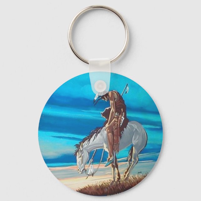 Llavero end of trail (Anverso)