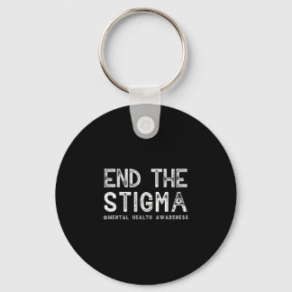 Llavero End the stigma mental health awareness performance