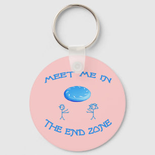 Llavero End Zone Frisbee