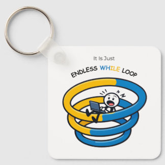 Llavero Endless Loop Aware Python Developer | Keychain