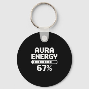 Llavero Energía Aura a 67 divertido meme seis siete Gen Al