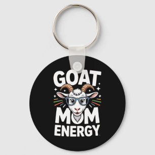Llavero Energía de Mamá Cabra Gafas Espectáculo Diversión