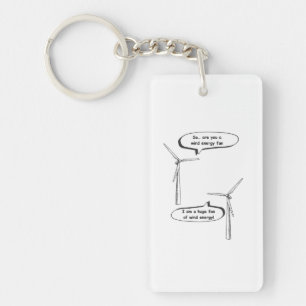 Llavero Energía renovable soy un gran fanático – Energía e