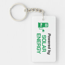 Energizado por energía solar - Acrílico